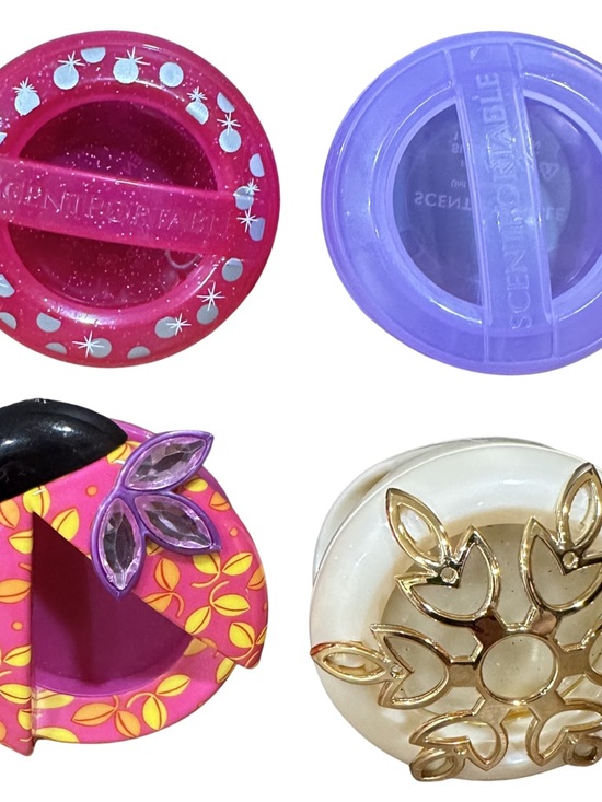 Bath & Body Works Other - Bath & Body Works Scentportable Visor Clip Fragrance Holder Lot of 4